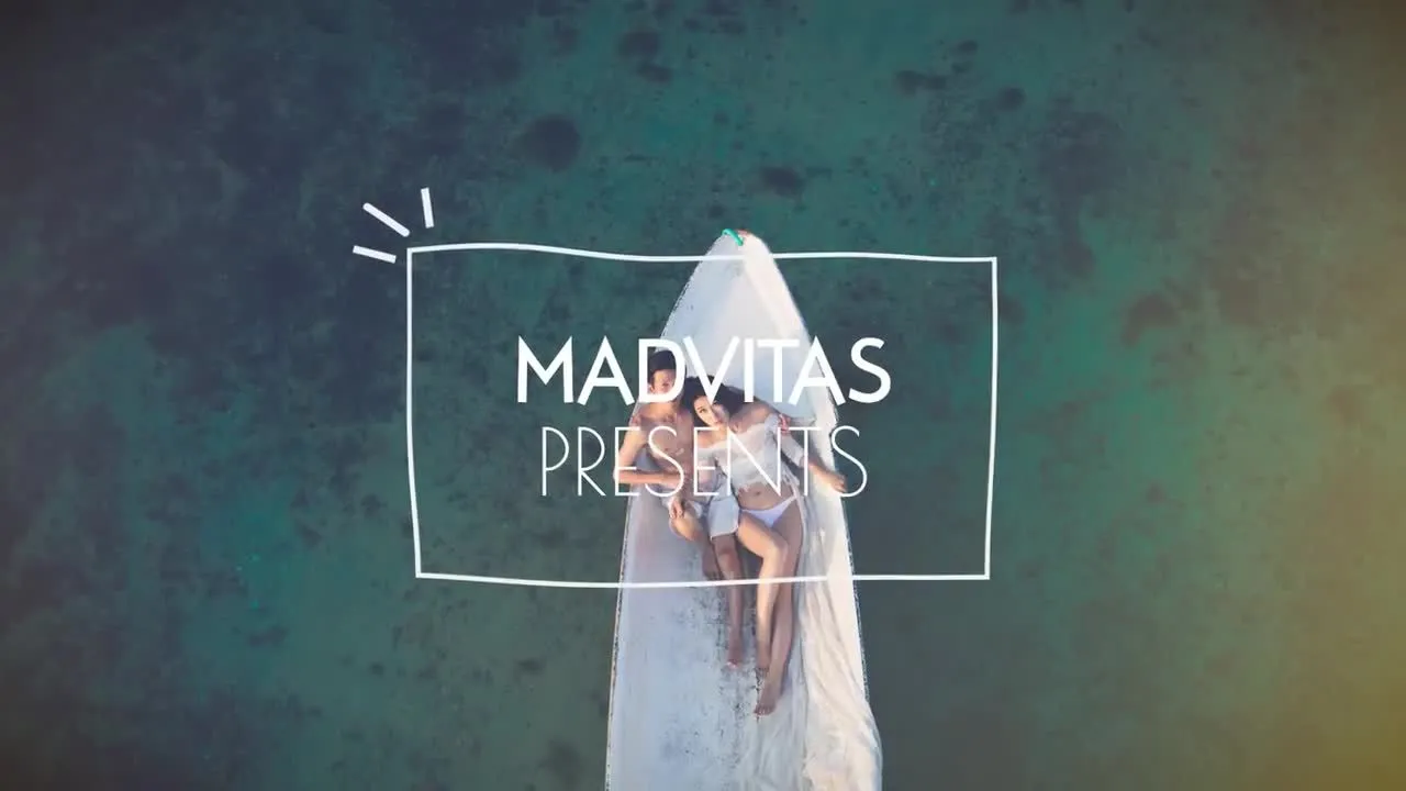 多彩洋溢的夏季幻灯片像素设计精选AE模板