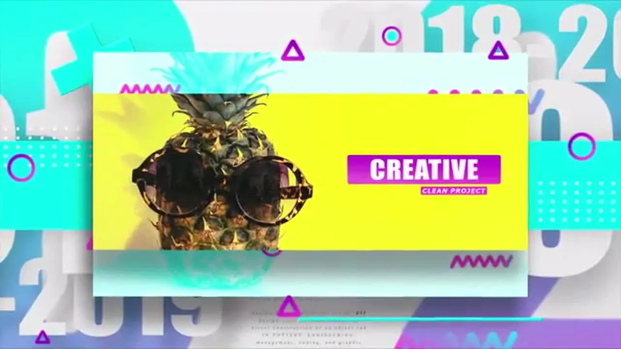 4K广告幻灯片照片展示像素设计精选AE模板