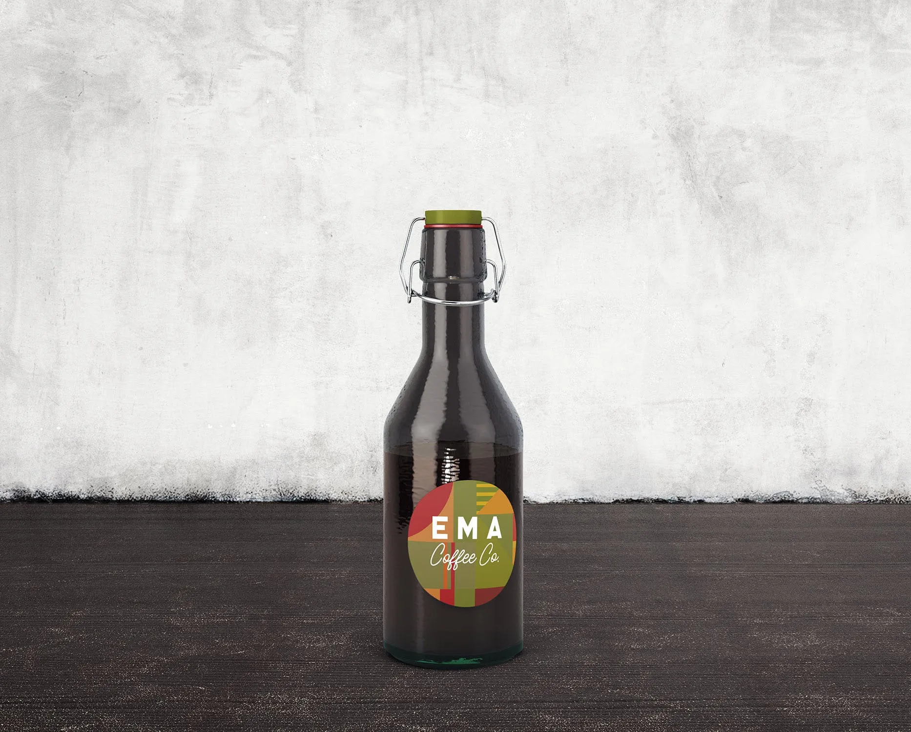 6个啤酒/咖啡/牛奶瓶外观设计素材库精选v1 6 Beer Coffee Milk Bottles Mockups 1插图(3)
