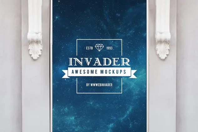 汽车/户外广告牌品牌Logo展示样机 Outdoor Branding Mockup插图(4)