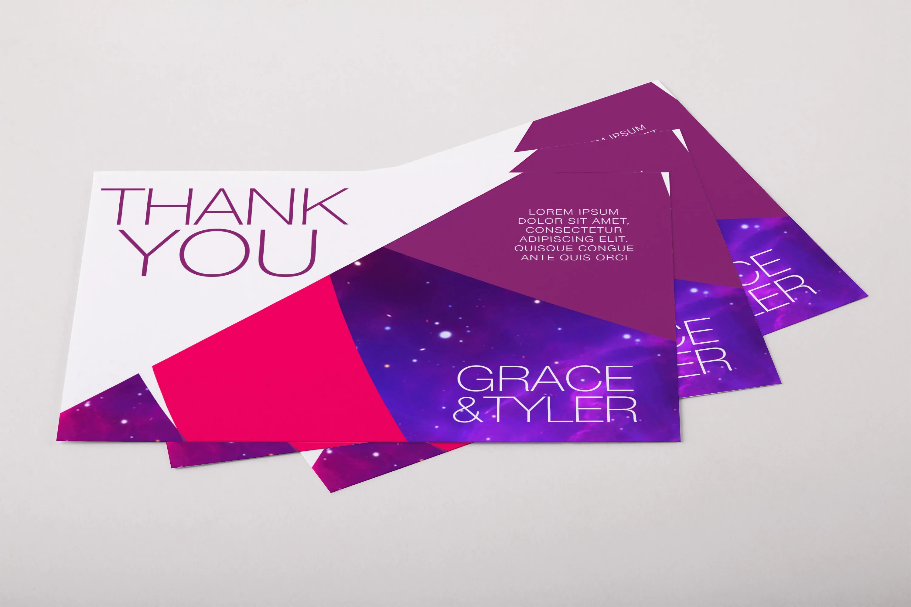 迷你感恩卡感谢卡设计效果图PSD样机01 Thank You Card Mini PSD Mockup 01