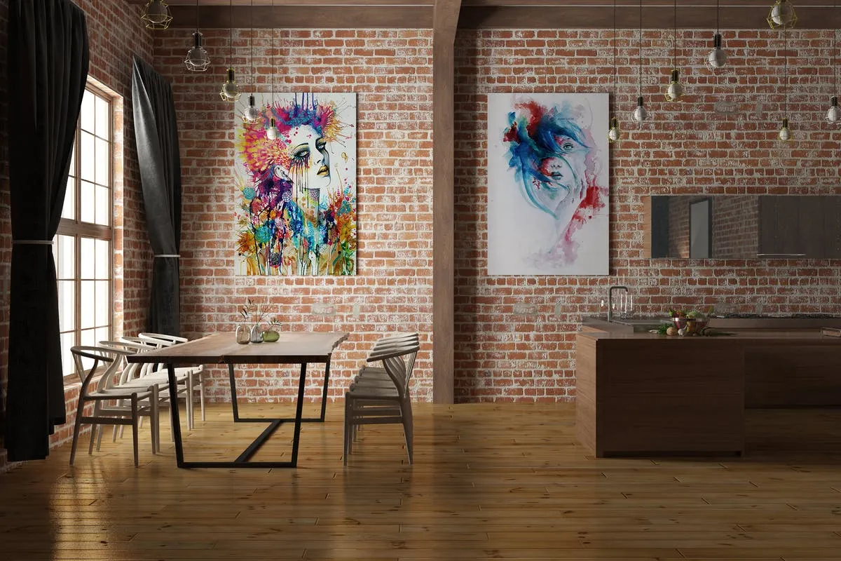 工作室艺术作品油画展示样机模板Vol.6 Picture Art Mockup [Vol 6]