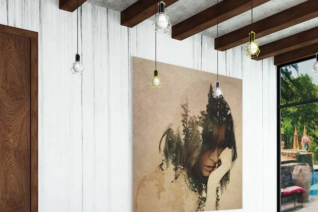 工作室艺术作品油画展示样机模板Vol.6 Picture Art Mockup [Vol 6]插图(6)