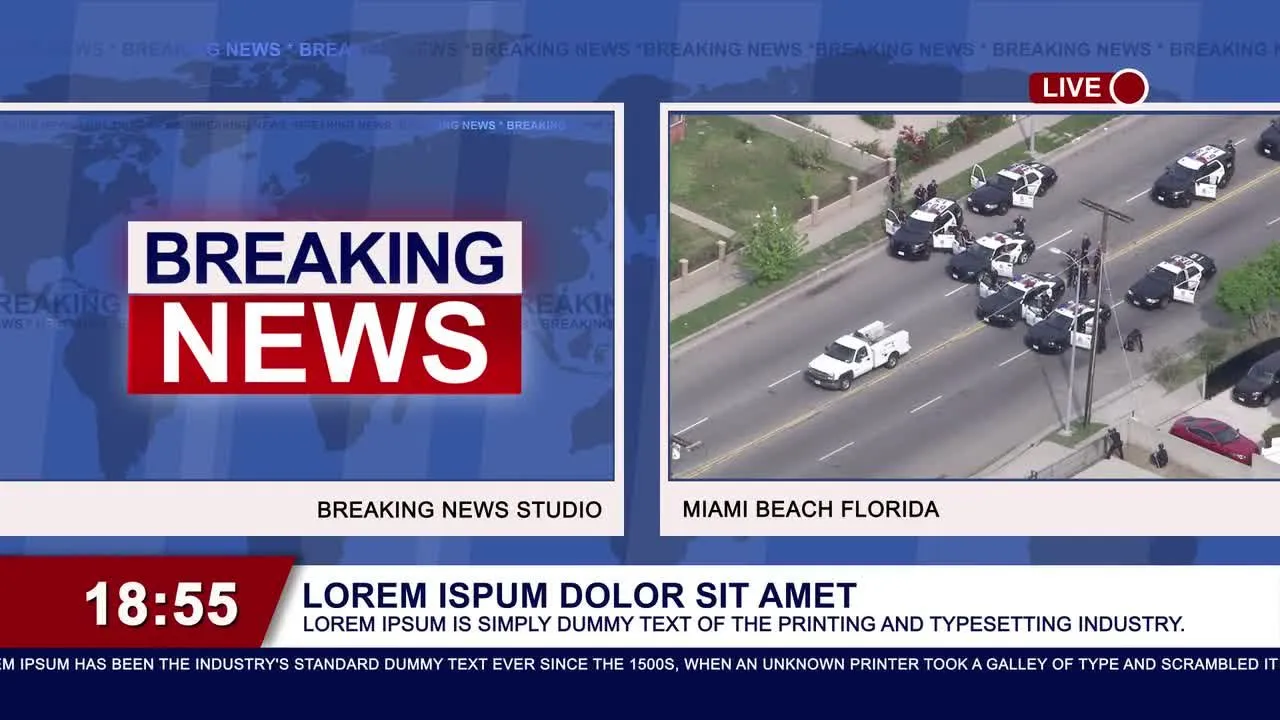 独特流畅出色新闻图形像素设计精选AE模板