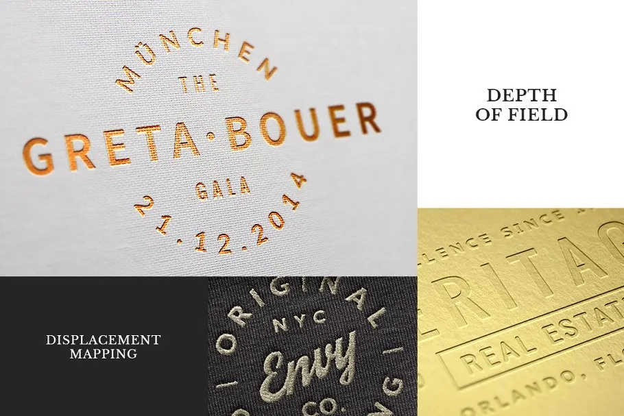 10款Logo/徽标样机模板 10 Logo/Badge Mock-Ups Vol.3插图(3)