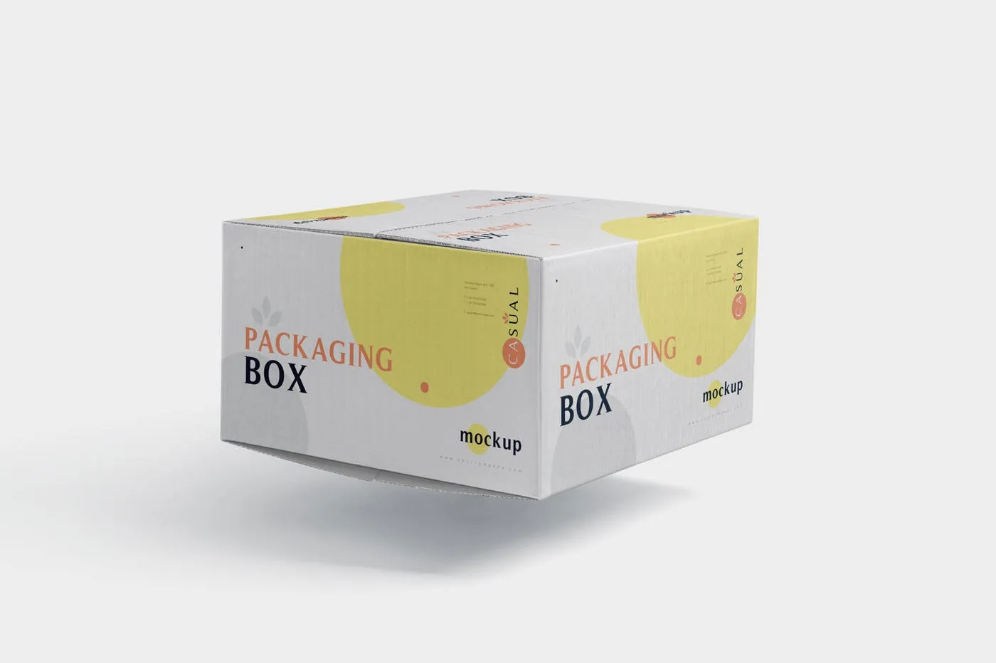 品牌定制包装箱物流快递包装箱外观设计样机 5 Packaging Box Mockups插图(5)