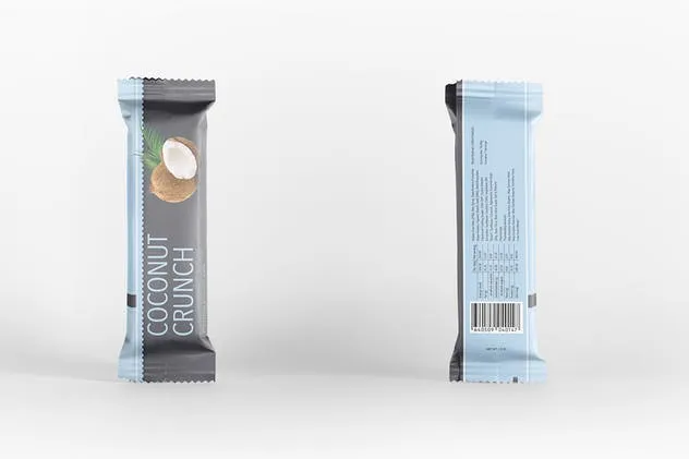 巧克力棒包装样机模板 Chocolate Bar Packaging Mockup插图(8)