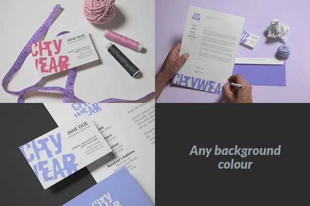 企业品牌VI设计办公文具样机模板v2 Corporate Branding / Identity Mock-up插图(8)