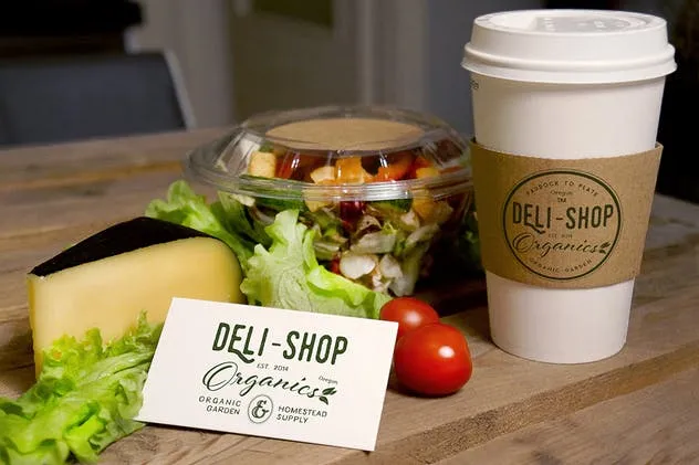 沙拉&咖啡食品品牌Logo设计展示样机 Food Coffee Mockup插图(9)