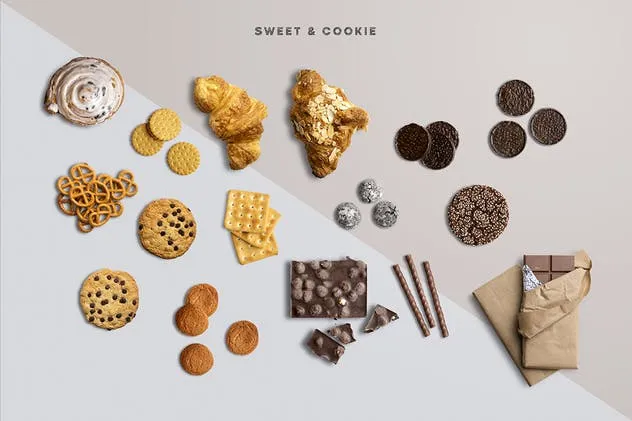 健康生态食品场景设计素材包 Eco Food Mockup Creator插图(12)