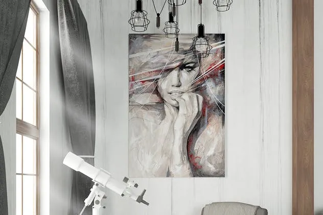 工作室艺术作品油画展示样机模板Vol.6 Picture Art Mockup [Vol 6]插图(5)