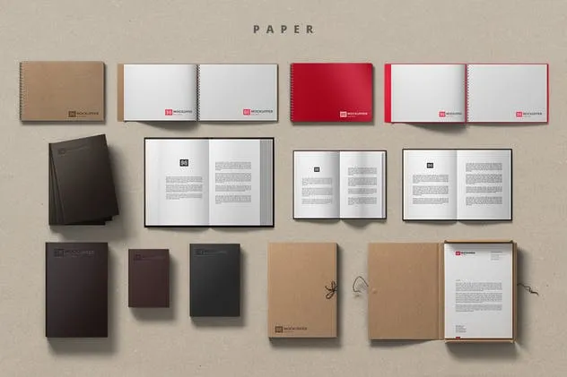 4K高分辨率-100+高质量俯视图办公室场景样机元素 Mockupper: Top View 4K Mock-ups插图(5)