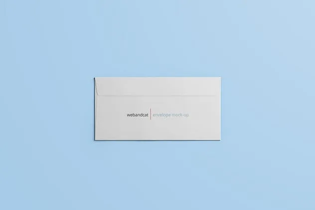 创意信封设计制作展示样机模板 Envelope DL Mock-up插图(7)