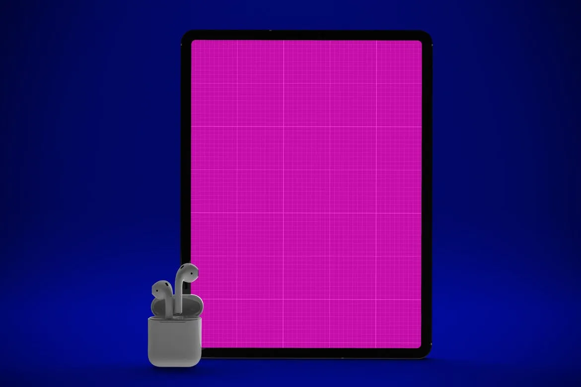 音乐APP界面设计效果图iPad Pro平板电脑样机模板 iPad Pro Music App插图(7)