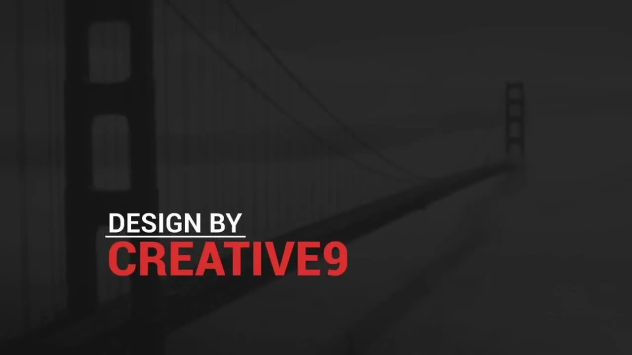 13个下三分之一 企业全屏标题像素设计精选AE模板