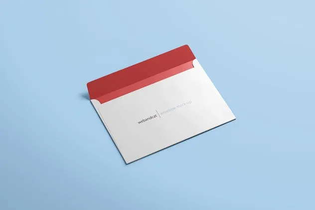 公司/企业信封设计样机模板 Envelope C5 / C6 Mock-up插图(1)