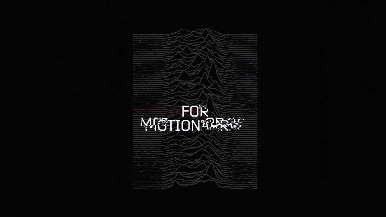 6个数字扭曲和噪音故障效果动画标题像素设计精选AE模板