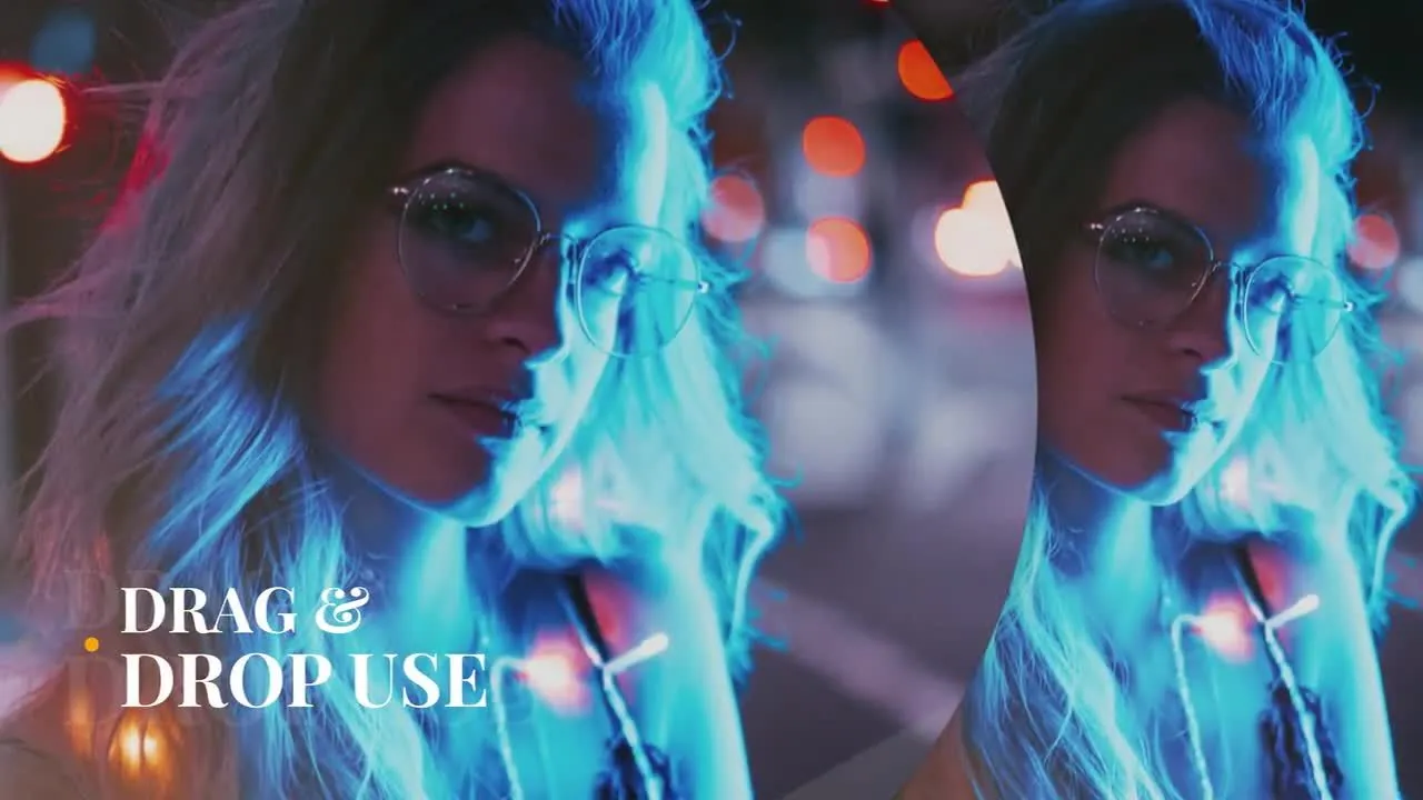 商业广告幻灯片开场动画像素设计精选AE模板