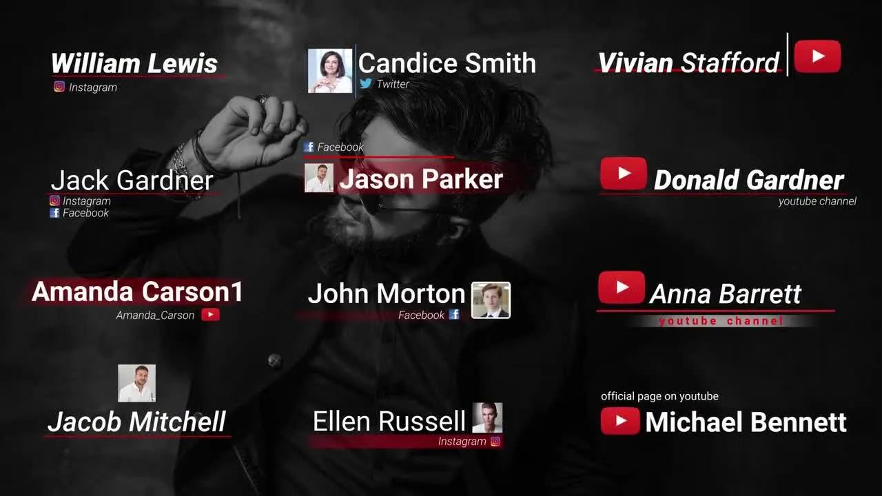 12个平滑外观三分之二动画像素设计精选AE模板