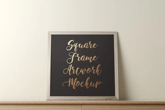 实木画框样机模板 Frame Artwork Set插图(3)