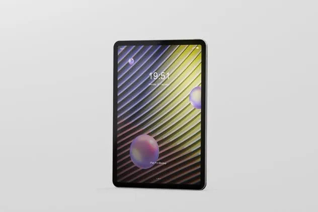 iPad Pro平板电脑屏幕设备样机 Pad Pro Tablet Screen Mockup插图(11)