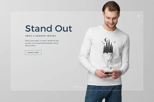 挂拍/模特上身/平铺服装样机模板v7 Ultimate Apparel Mockup Vol. 7插图(3)