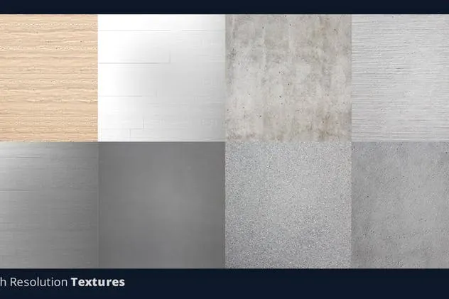 四折页迷你DL传单小册子样机模板 Roll-Fold Brochure Mockup – DL DIN Lang插图(15)