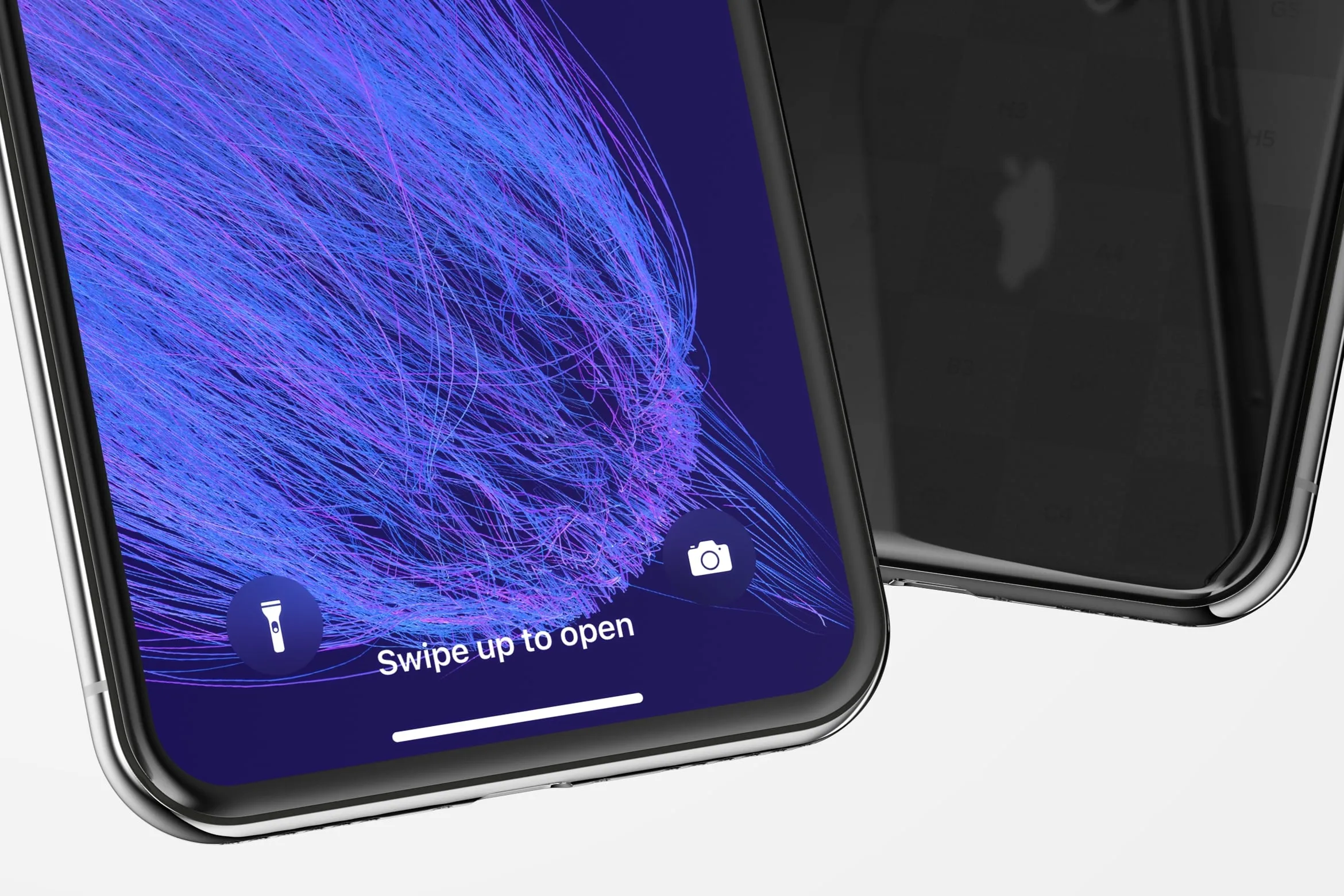 iPhone X手机界面设计效果图预览样机02 iPhone X Mockup 02插图(1)