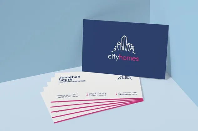 品牌VI设计办公文具印刷效果预览图素材库精选v2 Branding / Identity Mock-up插图(4)