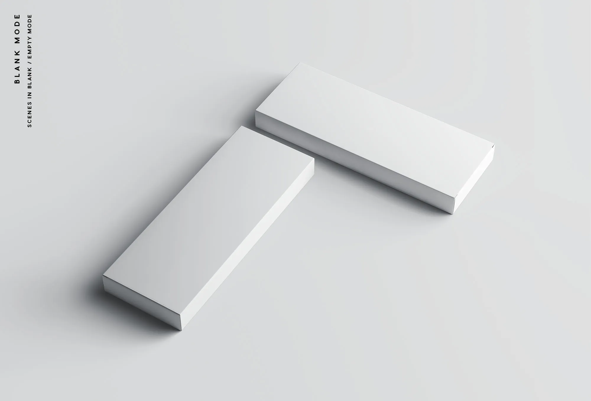 高档礼品矩形包装盒外观设计效果图素材库精选 Rectangular Box Mockup插图(9)