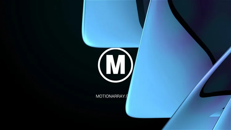 光泽元素动态图标像素设计精选AE模板