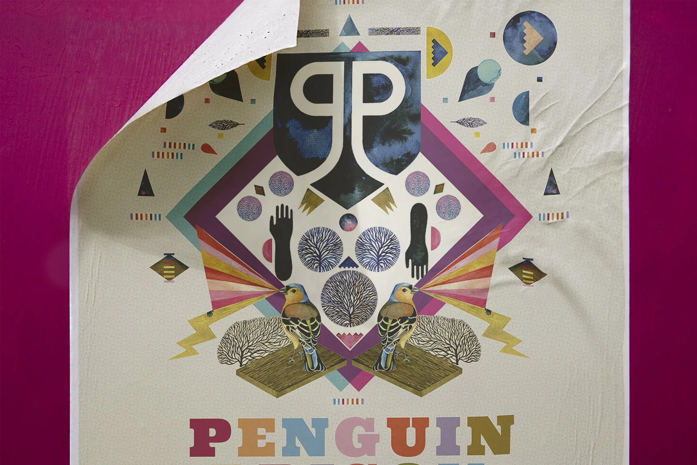 复古海报城市街道张贴效果预览样机 Poster Mockup Set#8211; Urban