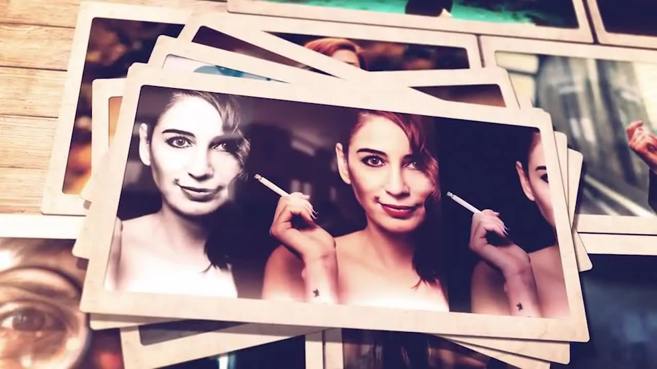 照片幻灯片像素设计精选AE模板