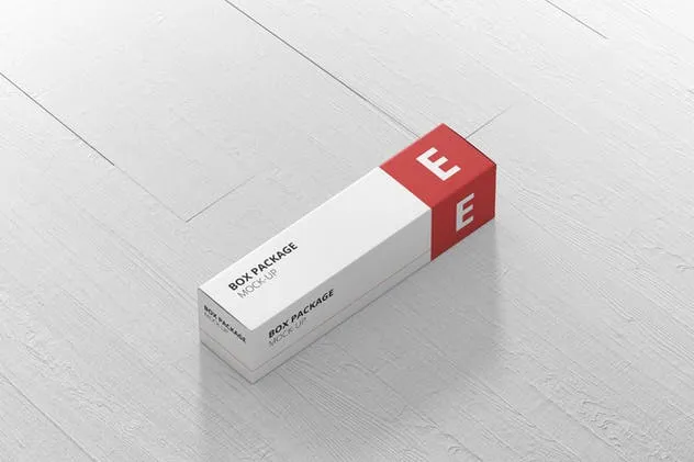 长方形牙膏包装盒子样机 Package Box Mock-Up – Long Rectangle插图(9)