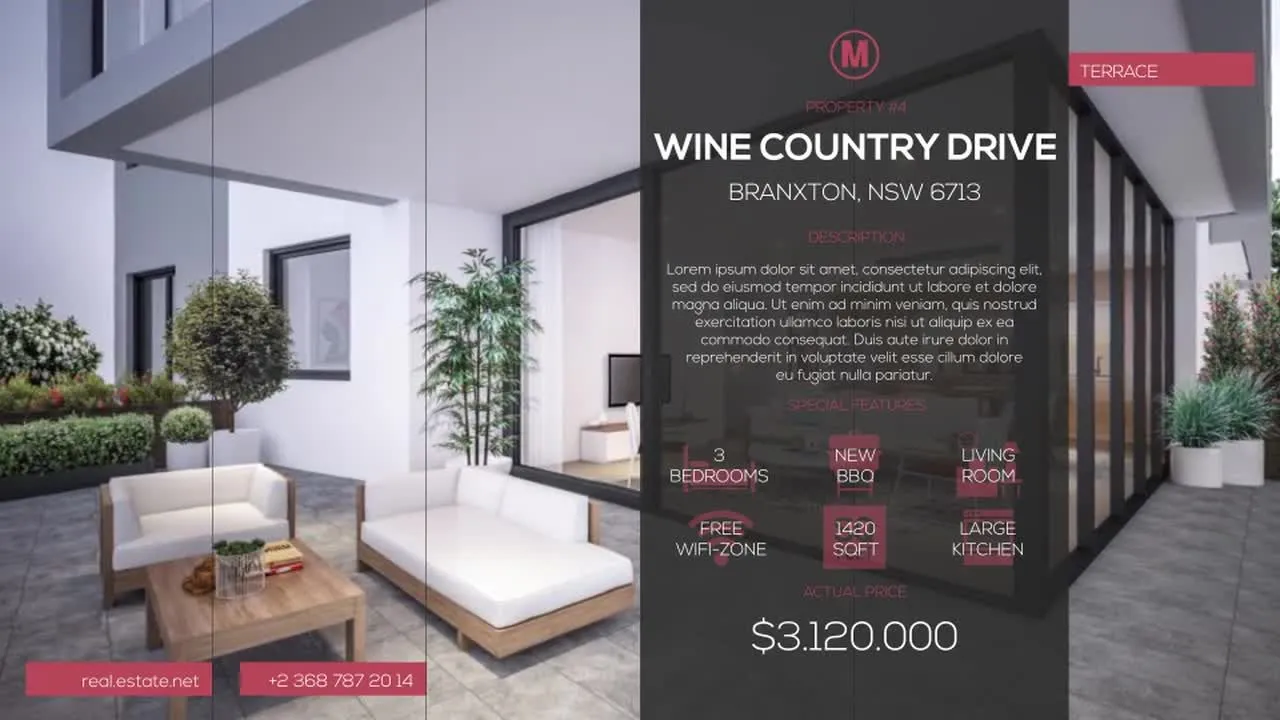 以崭新的方式介绍商业和住宅房地产像素设计精选AE模板