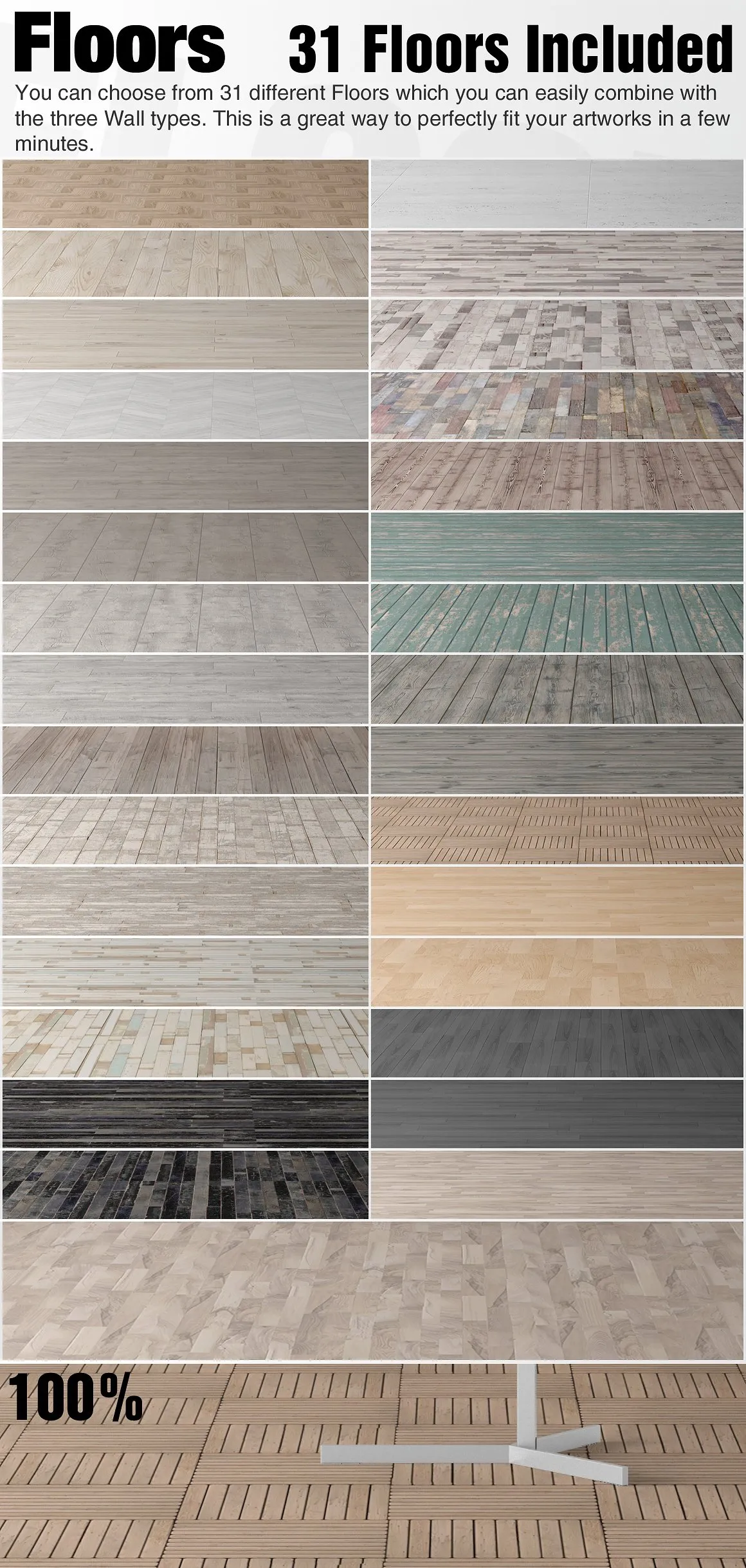 时尚简约的画框和墙壁样机插图(6)