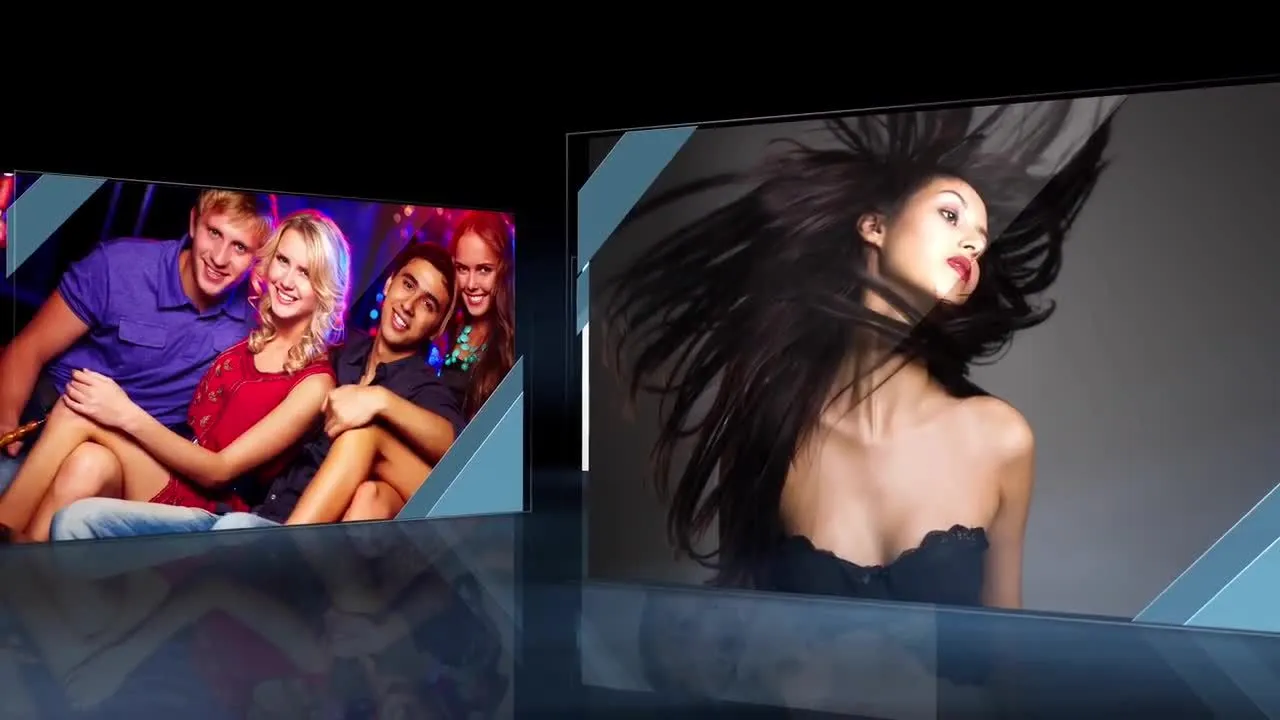 超级干净优雅文本图像介绍像素设计精选AE模板