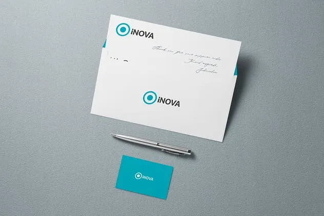 企业品牌VI设计办公文具样机模板v1 Branding / Identity Mock-up插图(5)