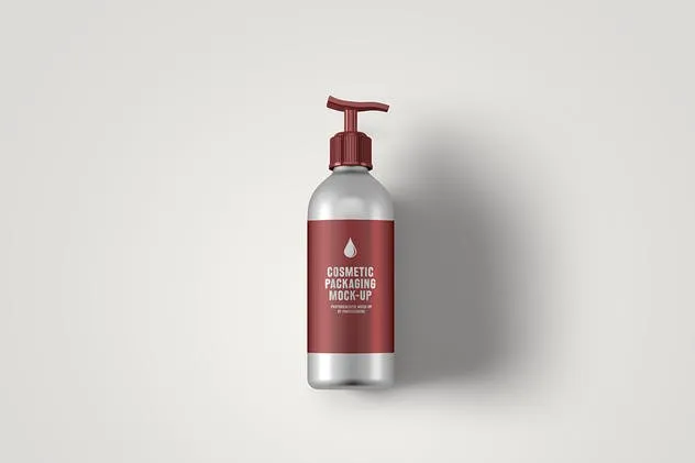 简约风化妆品包装设计展示素材库精选 Cosmetic Packaging Mock-Up插图(5)