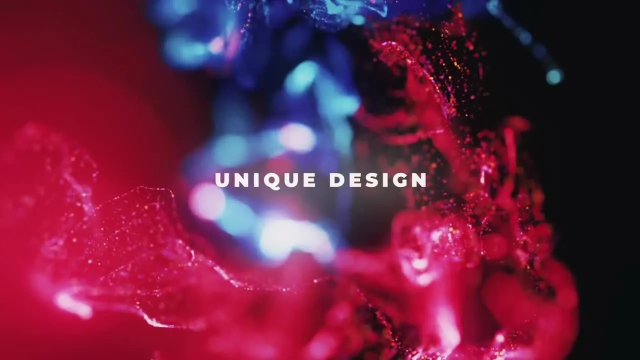 Fliud标题动画效果像素设计精选AE模板