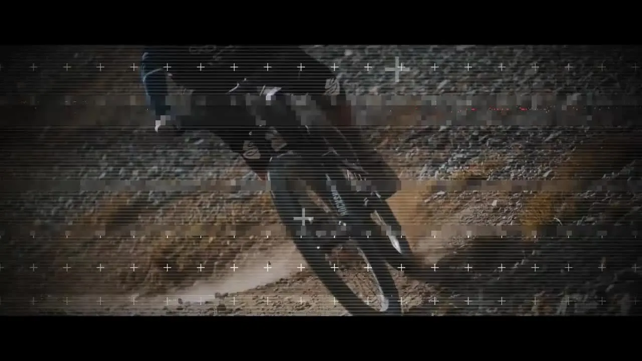 信号干扰故障视频特效像素设计精选AE模板Glitch Promo