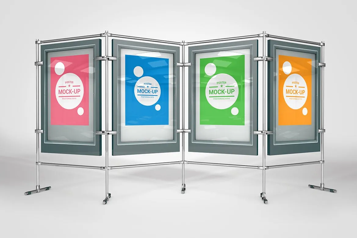 10个高品质的海报传单DM样机VI展示模型mockups插图(10)