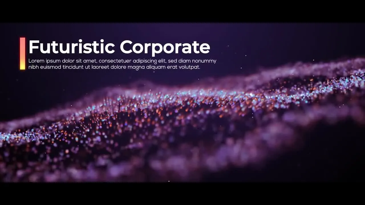 未来科技时尚派文字标题视频动画像素设计精选AE模板