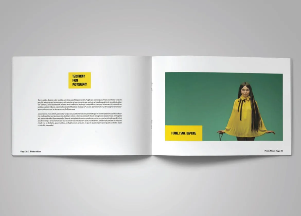 摄影工作室作品集设计模板v6 Lanscape Portfolio Vol. 6插图(7)