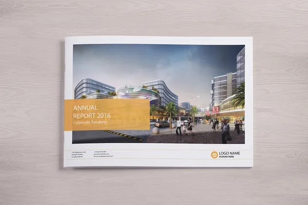 A5规格杂志画册样机模板 A5 Magazine / Brochure Mock-up’s插图(9)