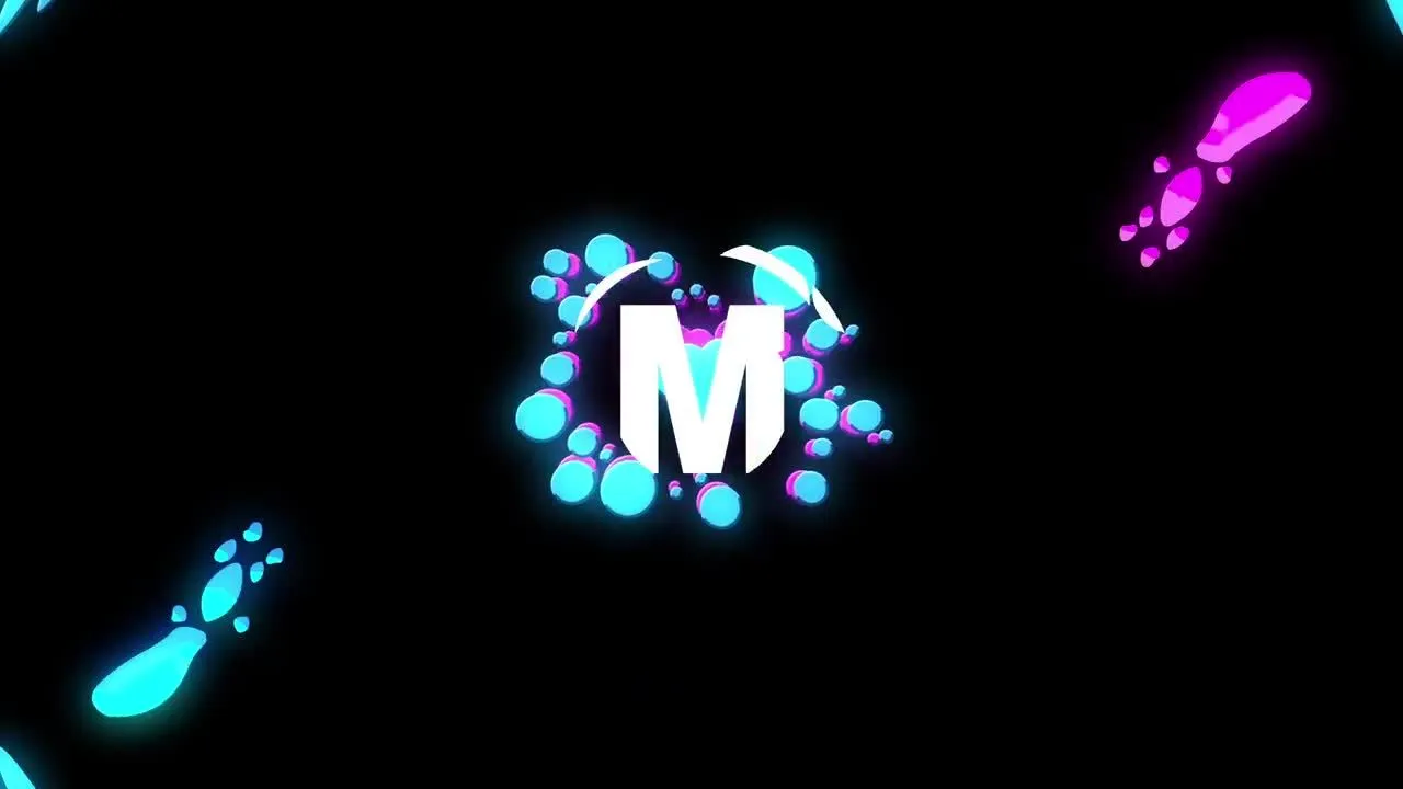 有趣的动态动画徽标显示AE目标