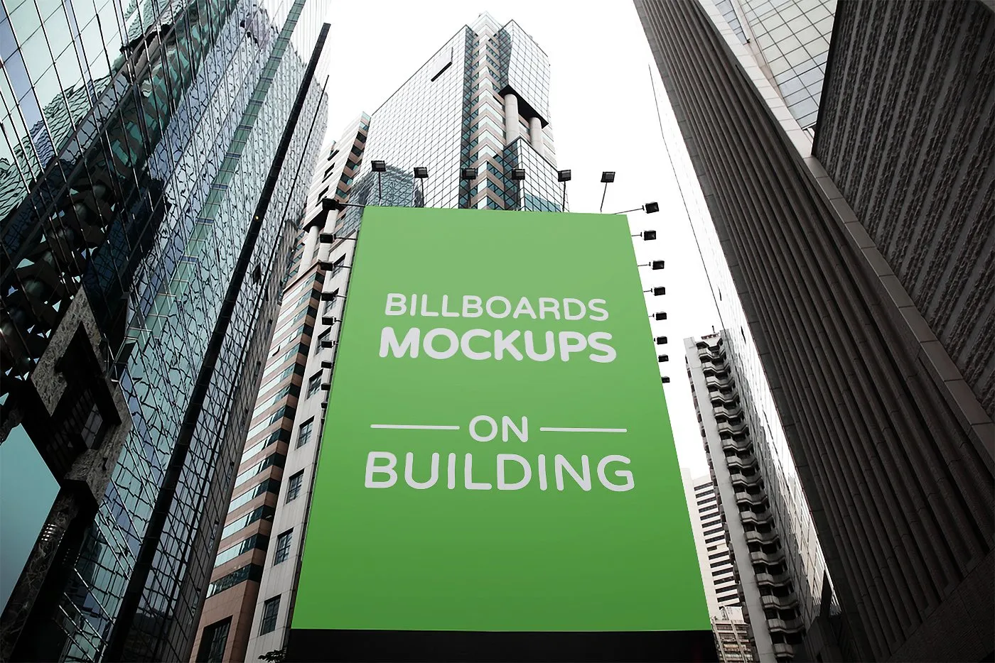 建筑物的广告牌样机展示模型mockups插图(6)