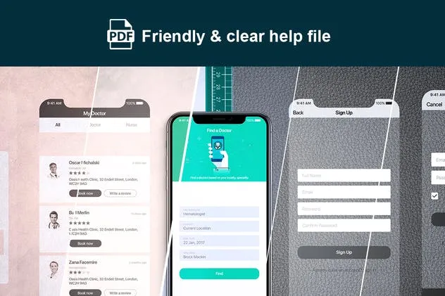 iPhone X应用程序演示设备样机V.1 Animated iPhone X MockUp V.1插图(5)