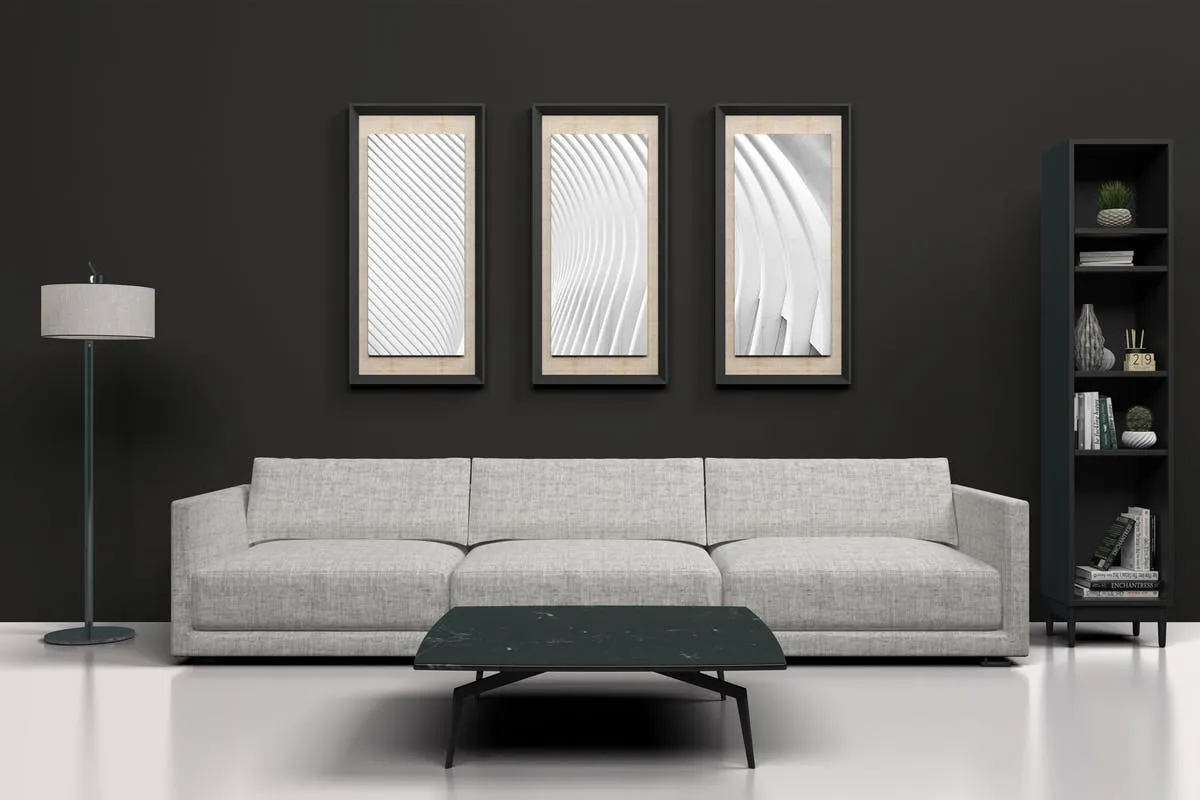 欧式简约风室内客厅装修设计效果场景样机 Mockup Interior Scene Creator#8211; MK2