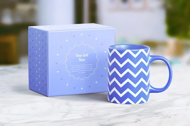 马克杯&包装样机模板 Mug Mock-up插图(6)